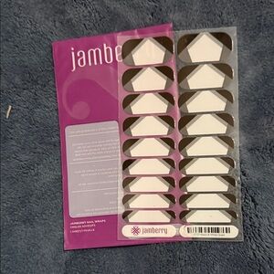 Jamberry White and Black Nail Wraps